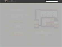 Tablet Screenshot of drumschoolapp.com
